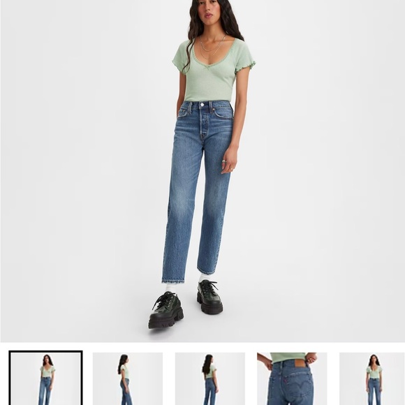 LEVI’S Wedgie Size 25 - Picture 3 of 7